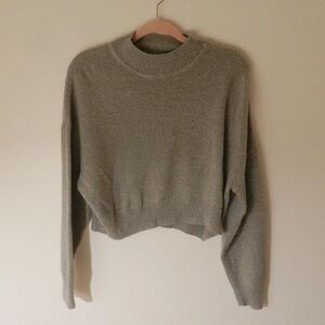 H&M Light Gray Women's Turtleneck Sweater